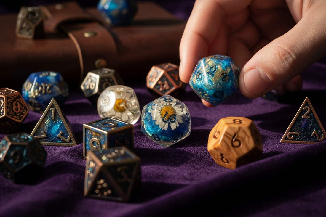 Dlaczego coraz więcej graczy wybiera ręcznie robione kostki RPG?